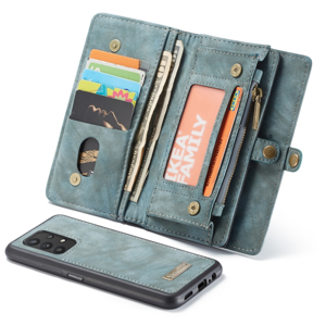 32994
WALLET Ochranný kryt s peňaženkou 2v1 pre Samsung Galaxy A32 5G / M32 5G modrý