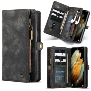 PROTEMIO 29446
WALLET Ochranný kryt s peňaženkou 2v1 pre Samsung Galaxy S21 5G  čierny