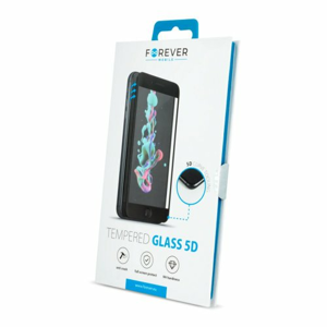 Forever Tempered glass 5D for iPhone 12 Mini 5,4" black frame