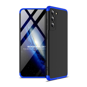 PROTEMIO 32420
360° Ochranný kryt Samsung Galaxy S21 FE 5G čierny-modrý