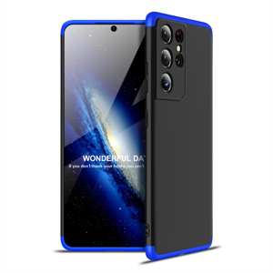 PROTEMIO 29780
360° Ochranný kryt Samsung Galaxy S21 Ultra 5G čierny- modrý