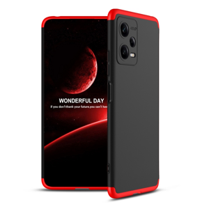 PROTEMIO 63610
360° Ochranný kryt Xiaomi Redmi Note 12 5G čierny-červený