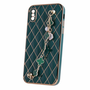 Glamour case for iPhone X / XS green