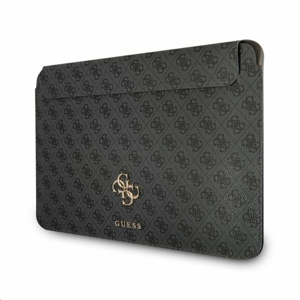 GUCS13G4GFGR Guess PU 4G Metal Logo Obal pre notebook 13", Sivá