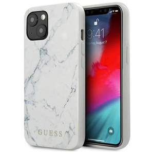 GUESS 36535
GUESS MARBLE Ochranný obal Apple iPhone 13 mini biely