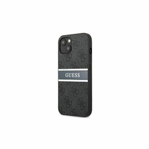 Guess case for iPhone 13 6,1'' GUHCP13M4GDGR grey hard case 4G Stripe