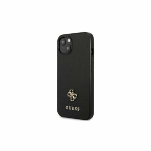 Guess case for iPhone 13 Mini 5,4" GUHCP13SPS4MK hardcase Saffiano Small 4G black