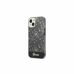 Guess case for iPhone 14 6,1" GUHCP14SHGBNHK black HC Electro Cam Paisley