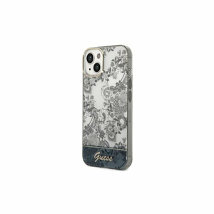 Guess case for iPhone 14 Plus 6,7" GUHCP14MHGPLHG grey HC IML Electro Cam TDJ