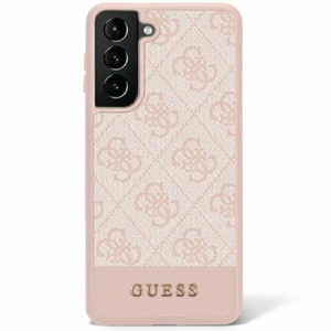 Guess case for Samsung Galaxy S23 GUHCS23SG4GLPI pink hardcase 4G Stripe Collection