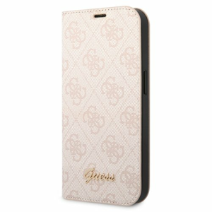 Guess PC/TPU 4G Metal Camera Outline Book Pouzdro pro iPhone 14 Plus Pink