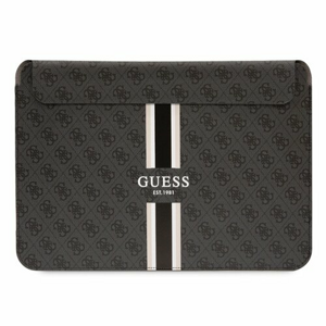 Guess PU 4G Printed Stripes Computer Sleeve 13/14" Black