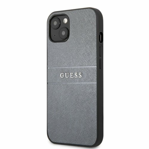 Puzdro Guess GUHCP13MPSASBGR PU Leather Saffiano iPhone 13 - šedé