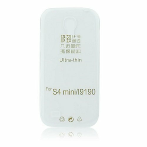 GUMENÉ ULTRA tenké (0,3mm) puzdro určené na Samsung S4 Mini (i9190/i9195) transparentné