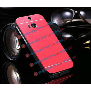 595
Hliníkový kryt HTC One M8 červený
