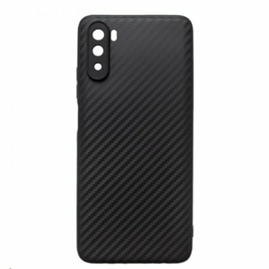 Huawei Mate 40 Lite/Mate 9 čierne gumené puzdro, Carbon