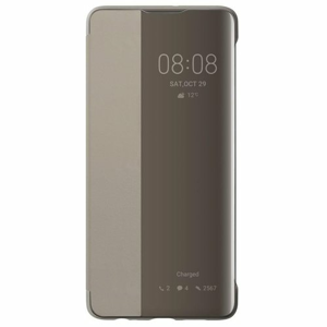 Huawei Original S-View Pouzdro Khaki pro Huawei P30 (EU Blister)