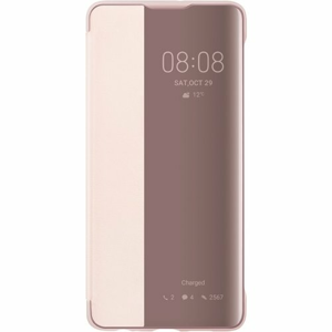 Huawei Original S-View Pouzdro Pink pro Huawei P30