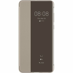 Huawei Original S-View Pouzdro pro Huawei P40 Khaki (Pošk. Balení)