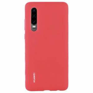 Huawei Original Silicone Car Pouzdro Red pro Huawei P30