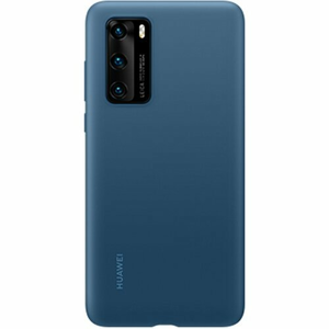 Huawei Original Silikonový Kryt pro Huawei P40 Ink Blue