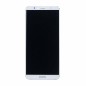 Huawei Y6 2018 - LCD Displej + Dotyková Plocha - Biely (Service Pack)