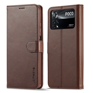 IMEEKE 43253
IMEEKE Peňaženkový kryt Xiaomi Poco X4 Pro 5G tmavohnedý