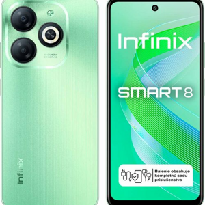 Infinix Smart 8 3GB/64GB Krištáľovo Zelená