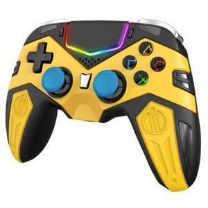 iPega 4019A Bezdrátový Herní Ovladač pro PS4/PS3/iOS/PC Black/Yellow