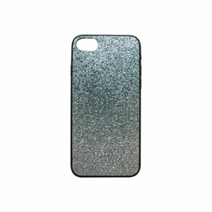 Iphone 7/8 šedé gumené puzdro, Bling
