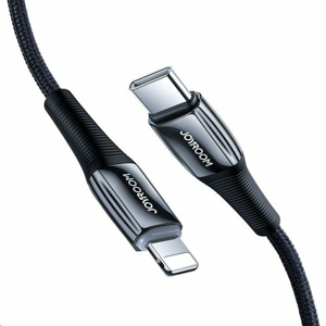Joyroom S-1224K2 Rychlonabíjecí Kabel USB-C /Lightning 1.2m Black