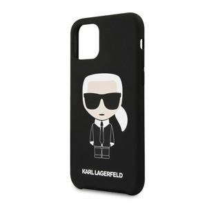 Karl Lagerfeld case for iPhone 11 Pro KLHCN58SLFKBK black hard case Silicone Iconic