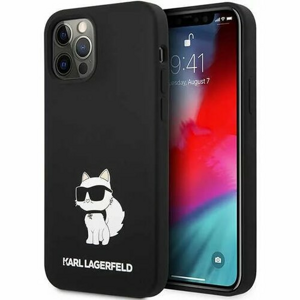 Karl Lagerfeld case for iPhone 12 / 12 Pro 6,1" KLHCP12MSNCHBCK black HC Silicone NFT Choupett