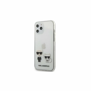 Karl Lagerfeld case for iPhone 12 Pro Max 6,7" KLHCP12LCKTR transparent hard case Karl & Choup