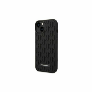 Karl Lagerfeld case for iPhone 14 Pro 6,1" KLHCP14LRUPKLPK black + 3D Rubber case with Monogra