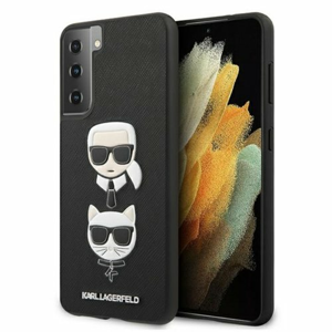 Karl Lagerfeld case for Samsung Galaxy S21 Plus KLHCS21MSAKICKCBK black hard case Karl & Choupette