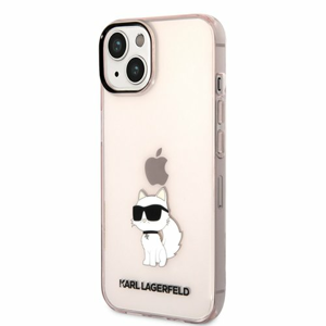 Karl Lagerfeld IML Choupette NFT Zadní Kryt pro iPhone 14 Pink
