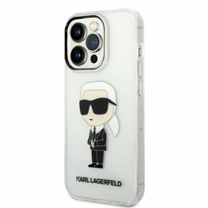Puzdro Karl Lagerfeld IML Ikonik NFT iPhone 14 Pro - transparentné