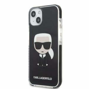 Karl Lagerfeld TPE Full Body Ikonik Kryt pro iPhone 13 mini Black