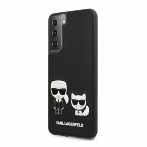 KLHCS21MPCUSKCBK Karl Lagerfeld PU Karl &Choupette Kryt pro Samsung Galaxy S21+ Black