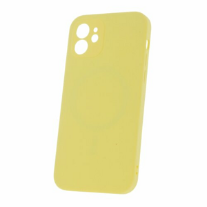 Mag Invisible case for iPhone 12 6,1" pastel yellow