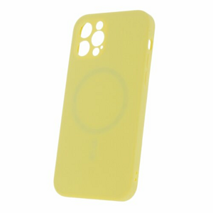 Mag Invisible case for iPhone 12 Pro 6,1" pastel yellow