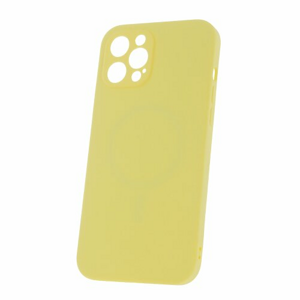 Mag Invisible case for iPhone 12 Pro Max 6,7" pastel yellow