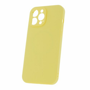 Mag Invisible case for iPhone 13 Pro Max 6,7" pastel yellow