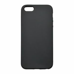 Matné gumené puzdro iPhone 5, čierne
