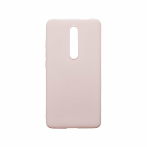 Matné gumené puzdro Xiaomi Mi 9T ružové