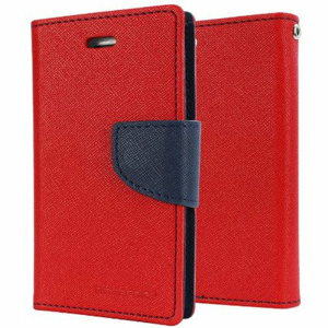 Mercury Fancy Diary Pouzdro pro Samsung A520 Galaxy A5 2017 Red/Navy