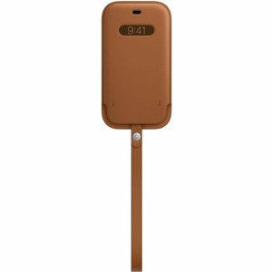 MHMP3ZM/A Apple Leather Sleeve Kryt vč. MagSafe pro iPhone 12 mini Saddle Brown