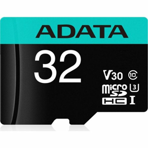 MicroSDHC karta A-DATA 32GB U3 V30G 95/90MB/s + adaptér