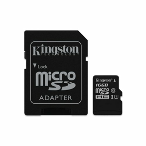 MicroSDHC karta KINGSTON 16GB UHS-I Industrial Temp + adaptér